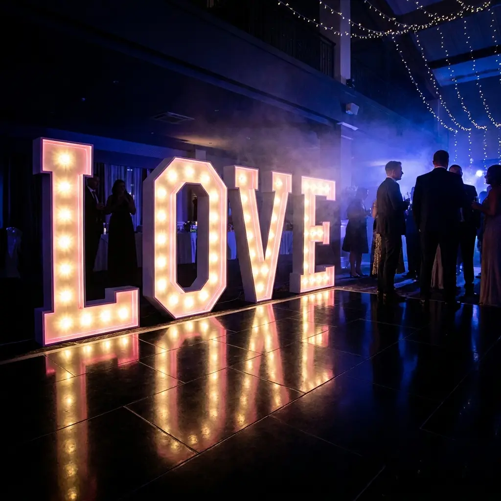 LED-Buchstaben LOVE